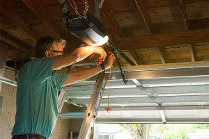 repairing garage door opener